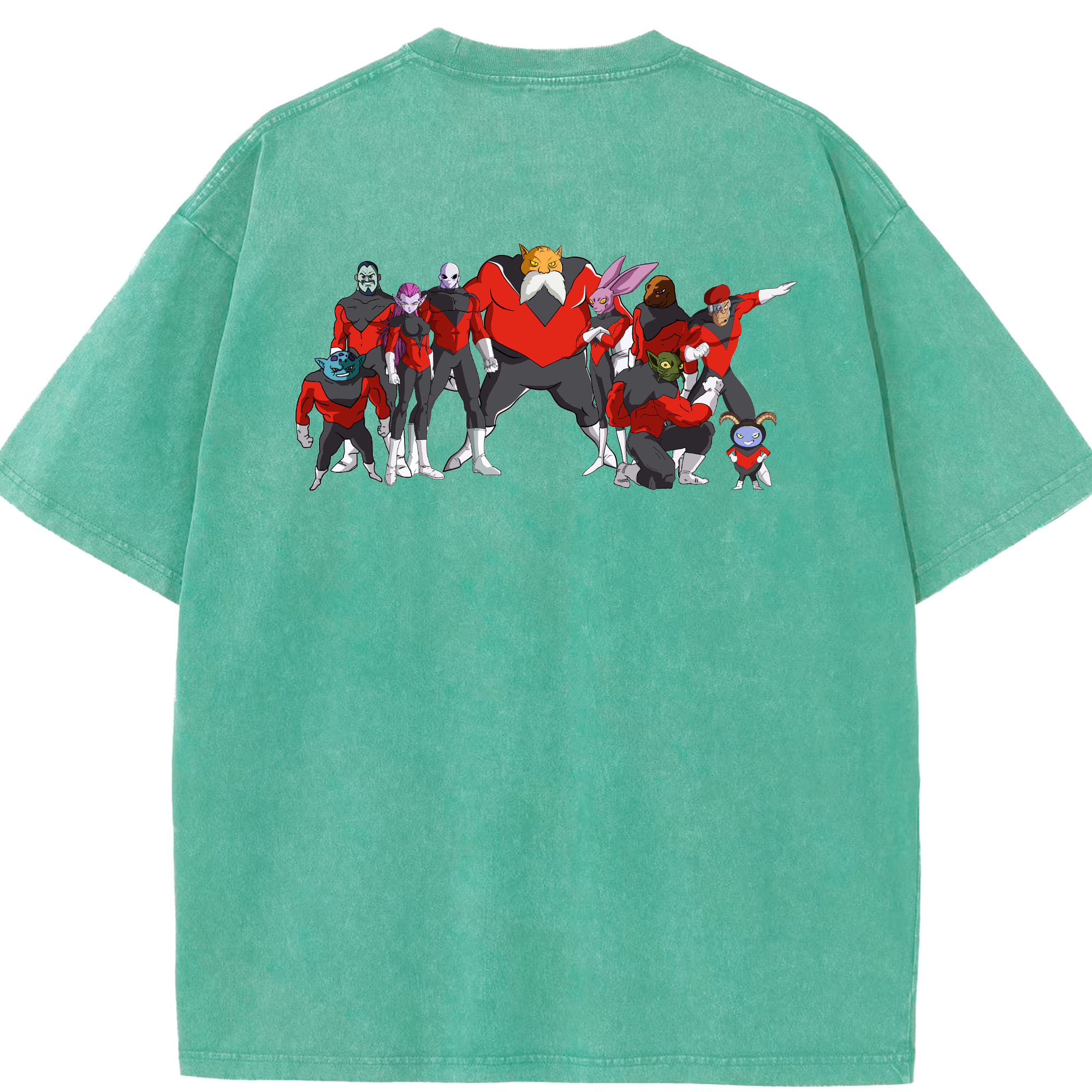 （画像用） ドラゴンボール DRAGON BALL 綿100% ヴィンテージ風 半袖Tシャツ（背面プリント）